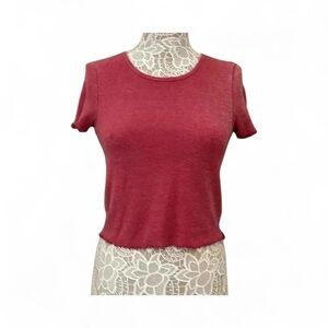 2/15 American Eagle Waffle Baby Tee